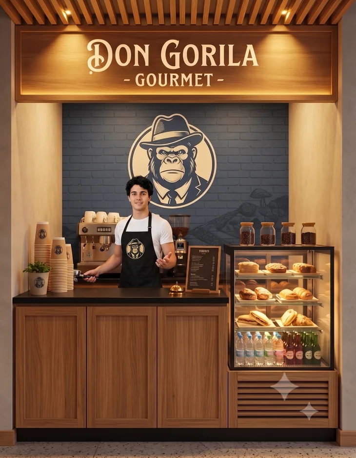 Módulo compacto de café Don Gorila